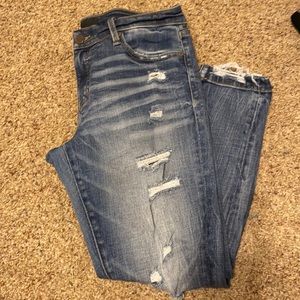 Buckle black ankle jeans. Size 30